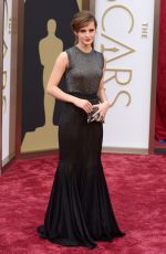 EMMA WATSON at 86th Annual Academy Awards at Dolby Theatre in Hollywood 03/02/2014