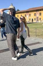 EMMA WATSON Out and About in Pisa, Italy 10/10/2025