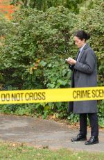 EMMY ROSSUM On the Set of Furious in Central Park in New York 10/20/2025