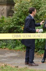 EMMY ROSSUM On the Set of Furious in Central Park in New York 10/20/2025