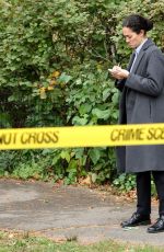 EMMY ROSSUM On the Set of Furious in Central Park in New York 10/20/2025
