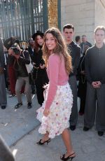 EVER ANDERSON at Christian Dior Fashion Show at Paris Fashion Week 10/01/2025