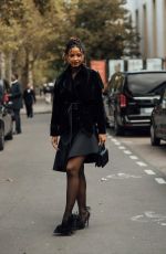 FLORA COQUEREL at Akri Womenswear Fashion Show at Paris Fashion Week 10/05/2025