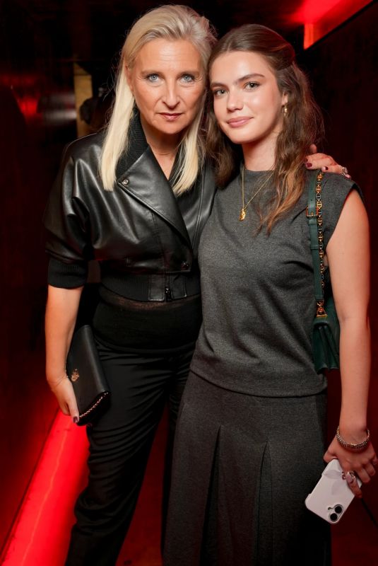 FLORENCE HUNT at Inside Rouge Dior Party at Silencio Club in Paris 10/01/2025