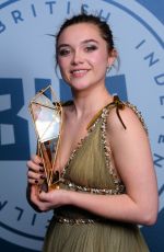 FLORENCE PUGH at British Independent Film Awards in London 12/10/2017