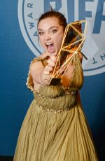 FLORENCE PUGH at British Independent Film Awards in London 12/10/2017