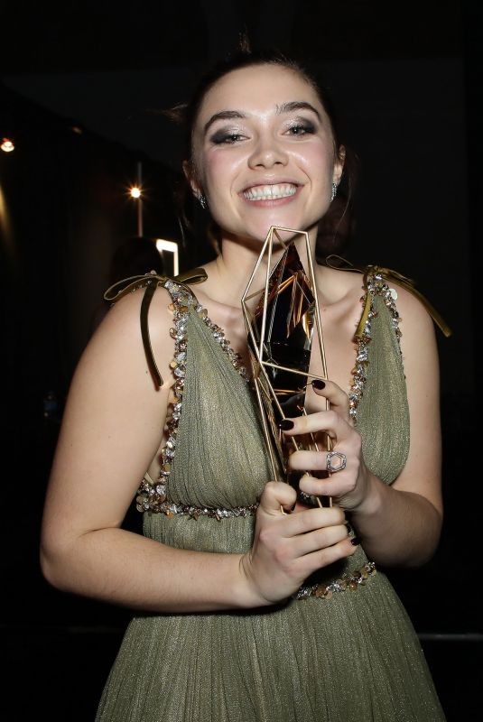FLORENCE PUGH at British Independent Film Awards in London 12/10/2017