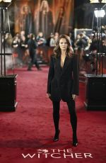 FREYA ALLAN at The Witcher Season 4 Premiere at Curzon Mayfair in London 10/23/2025