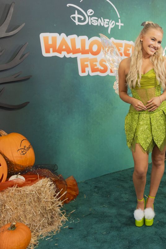 FREYA SKYE at Disney+ Halloween Fest in Burbank 10/25/2025