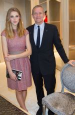 GAIA WEISS at Francis Huster Book Signing at Dior Boutique in Paris 11/19/2012