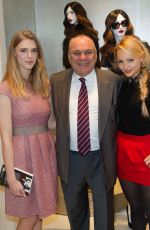 GAIA WEISS at Francis Huster Book Signing at Dior Boutique in Paris 11/19/2012