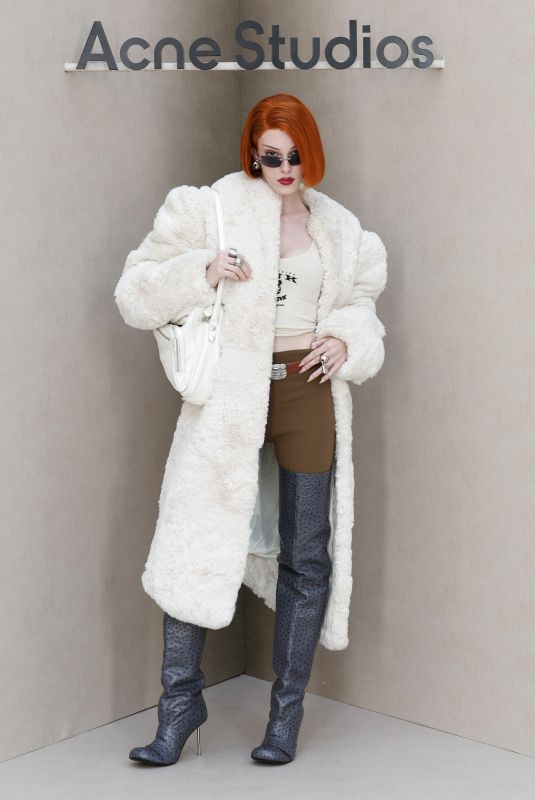 GIGI GOODE at Acne Studios Show at Paris Fashion Week in Paris 01/01/2025