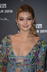 GIGI HADID at 2015 Pirelli Calendar Red Carpet in Milan 11/18/2014