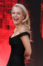 GILLIAN ANDERSON at Tron Ares Premiere in Los Angeles 10/06/2025