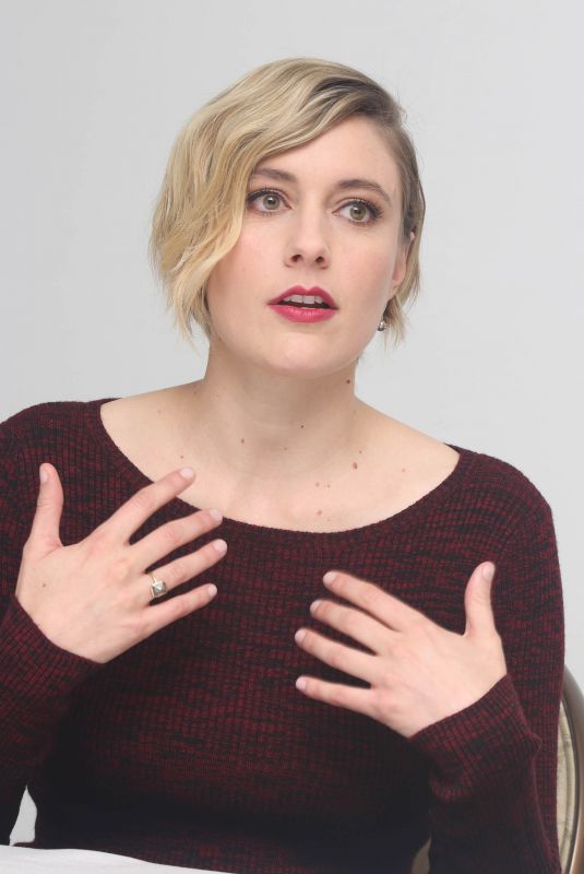 GRETA GERWIG at Twentieth Century Women Press Conference 11/17/2016