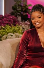 HALLE BAILEY at Jennifer Hudson Show 10/23/2025