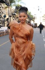 HALLE BAILEY at Vogue World: Hollywood 2025 at Paramount Studios in Los Angeles 10/26/2025