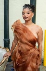 HALLE BAILEY at Vogue World: Hollywood 2025 at Paramount Studios in Los Angeles 10/26/2025