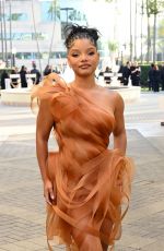 HALLE BAILEY at Vogue World: Hollywood 2025 at Paramount Studios in Los Angeles 10/26/2025