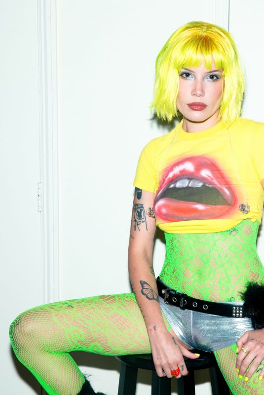 HALSEY at a Photoshoot 10/16/2025