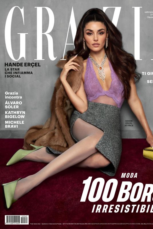 HANDE ERCEL in Grazia Italy, October 2025