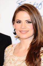 HAYLEY ATWELL at British Fashion Awards in London 11/28/2011