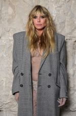 HEIDI KLUM at Vetements Womenswear Fashion Show at Paris Fashion Week 10/03/2025