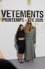 HEIDI KLUM at Vetements Womenswear Fashion Show at Paris Fashion Week 10/03/2025
