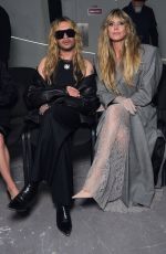 HEIDI KLUM at Vetements Womenswear Fashion Show at Paris Fashion Week 10/03/2025
