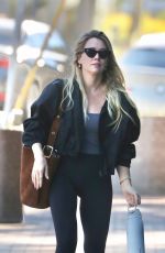HILARY DUFF Leaves Bunda Gym After a Workout in Los Angeles 10/29/2025