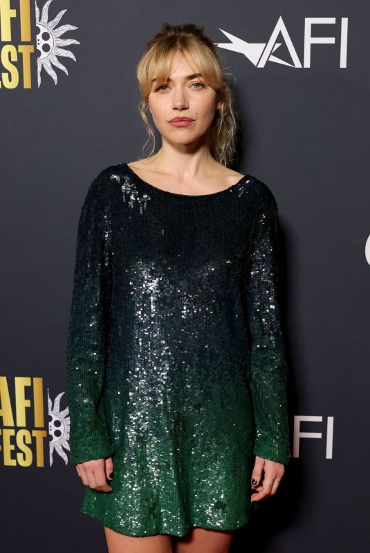 IMOGEN POOTS at The Chronology Of Water Screening at 2025 AFI FEST in Hollywood 10/26/2025