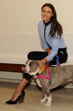 IRINA SHAYK at ASPCA Adoption Center in New York City 11/03/2015