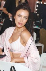 IRINA SHAYK in the Backstage at Victoria