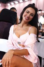 IRINA SHAYK in the Backstage at Victoria