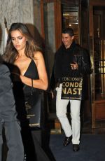 IRINA SHAYK Leaves Ritz Hotel in Madrid 11/11/2010
