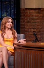 ISLA FISHER at Late Night with Seth Meyers 10/29/2025