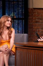 ISLA FISHER at Late Night with Seth Meyers 10/29/2025