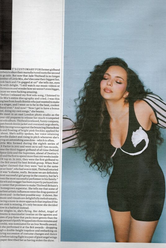 JADE THIRLWALL in Guardian Saturday, August 2025