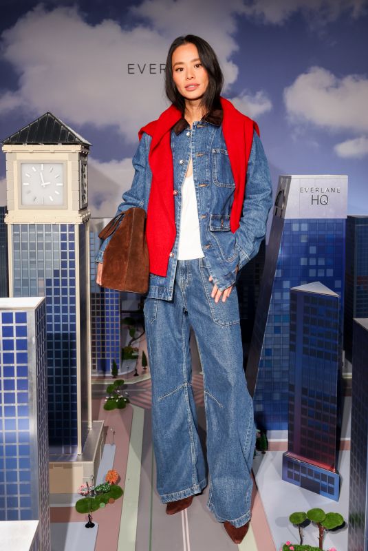 JAMIE CHUNG at Everlane Celebration of Laufey in Everland Pop-Up in New York City 10/28/2025