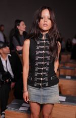 JENNA ORTEGA at Christian Dior Show at Paris Fashion Week 10/01/2025