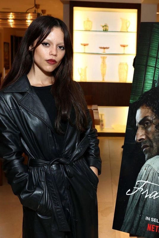 JENNA ORTEGA at Frankenstein Los Angeles Tastemaker Screening at Ross House in Los Angeles 10/25/2025