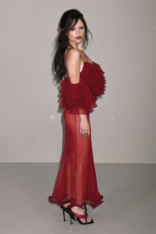 JENNA ORTEGA at Givenchy Fashion Show at PFW in Paris 10/03/2025