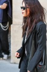JENNA ORTEGA Out and About at Paris Fashion Week 09/30/2025