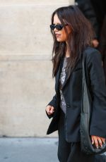 JENNA ORTEGA Out and About at Paris Fashion Week 09/30/2025