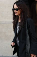 JENNA ORTEGA Out and About at Paris Fashion Week 09/30/2025