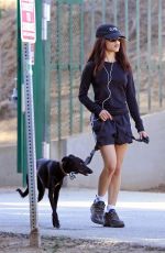 JENNA ORTEGA Out Hiking with Her Dog at Runyon Canyon in Los Angeles 10/12/2025