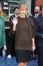 JENNIFER LAWRENCE at a Ribbon Cutting Ceremony for Longines Boutique in SoHo in New York City 10/29/2025