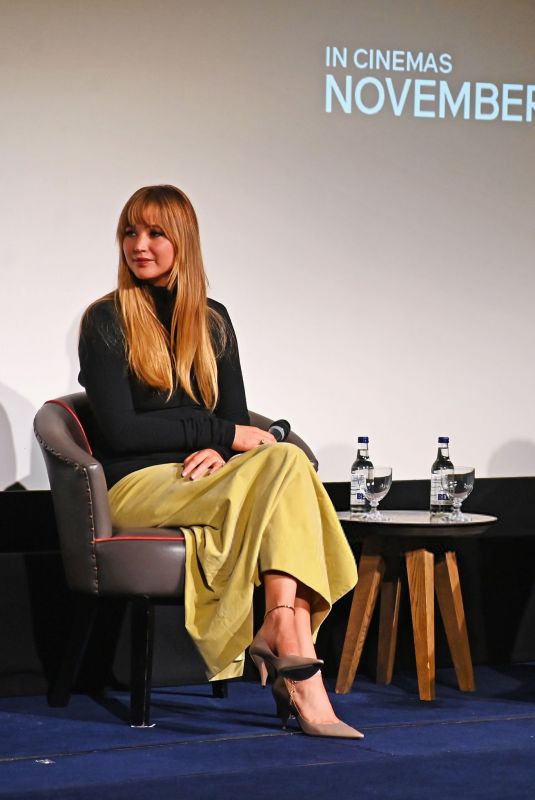 JENNIFER LAWRENCE at Die My Love Special Screening and Reception at London Film Festival 10/17/2025