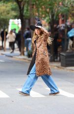 JENNIFER LAWRENCE Getting Into Halloween Spirit in New York City 10/26/2025