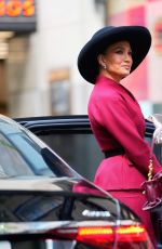 JENNIFER LOPEZ on the Set of The Last Mrs. Parrish in Midtown Manhattan 10/10/2025